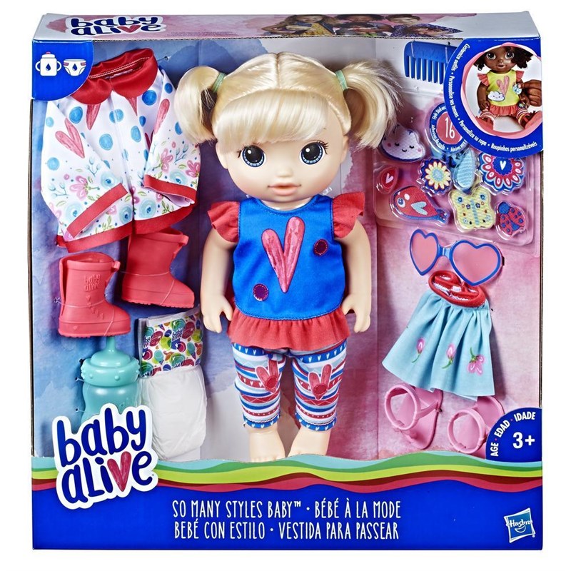 Baby Alive Bebeğimle Moda Zamanı 02101