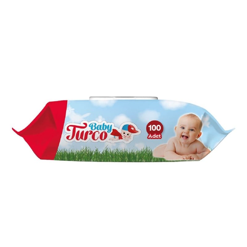 Baby Turco 100 Yaprak 24'lü Paket Islak Mendil