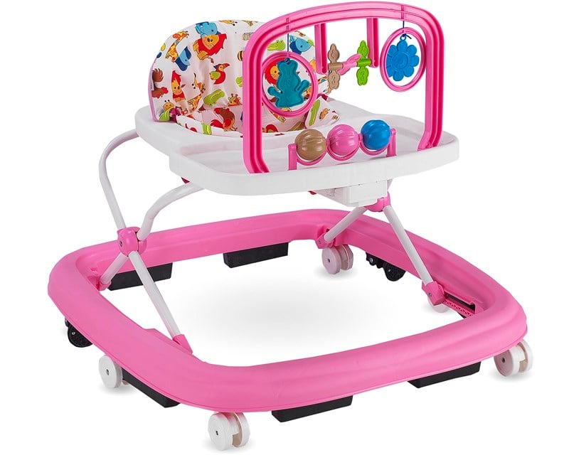 Babyhope 203 Ayarlı Pembe Yürüteç