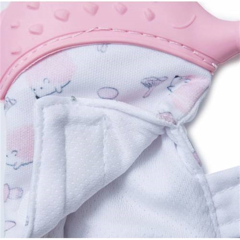 Babyjem Diş Kaşıyıcı Eldiven Kirpi Mavi