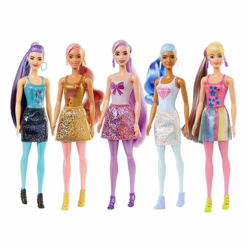 Barbie Color Reveal Renk Değiştiren Sürpriz Bebek GWC55