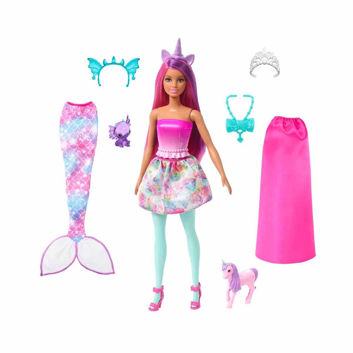 Barbie Dreamtopia Bebek ve Aksesuarları HLC28