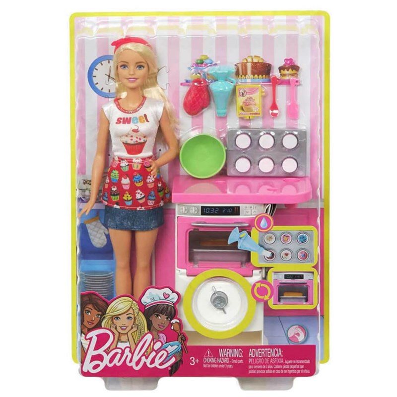 Barbie Mutfakta Oyun Seti FHP57