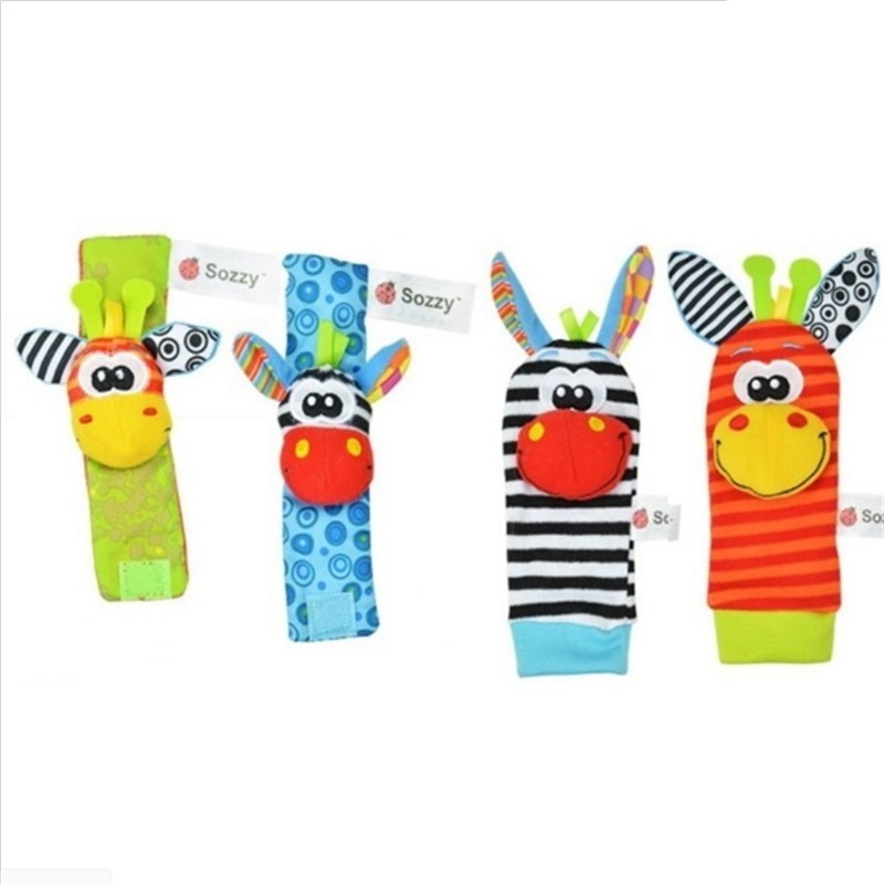 Sozzy Bebek Çıngıraklı Bileklik ve Çorabı