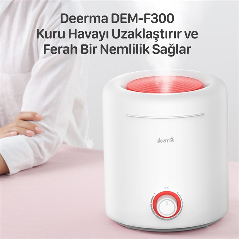 Deerma F300 Ultrasonik Soğuk Buhar Makinesi