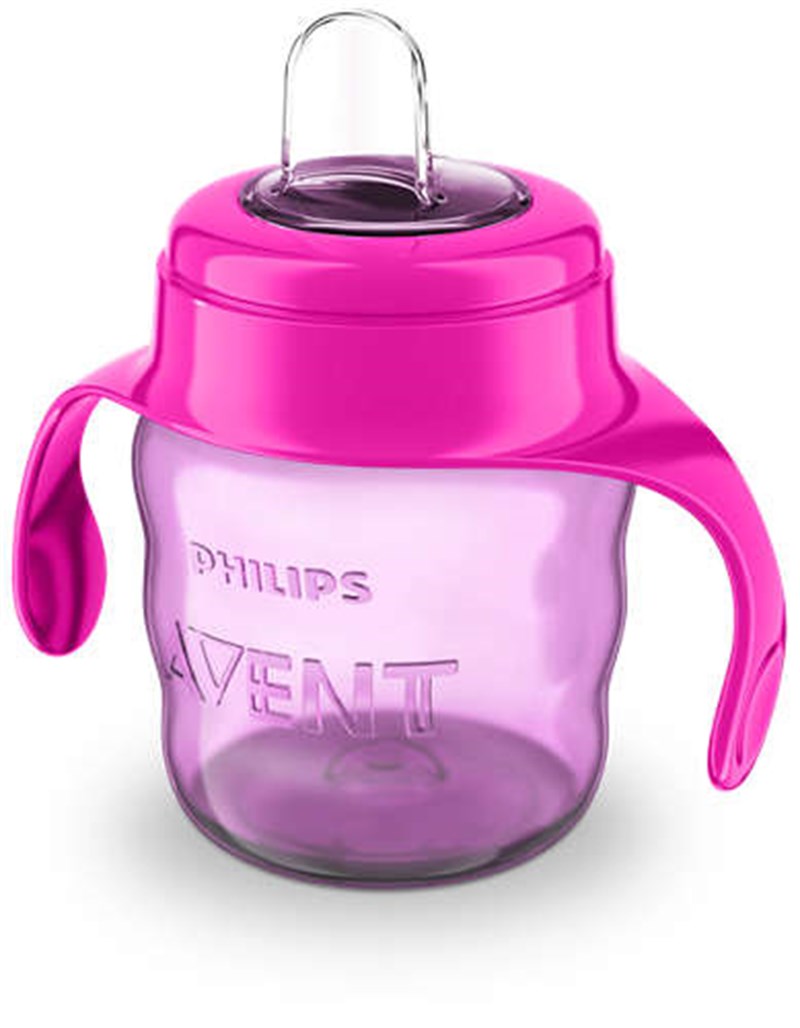 Philips Avent SCF551/03 Eğitici Damlatmaz Bardak 6 Ay + 7oz/200 ml Mor