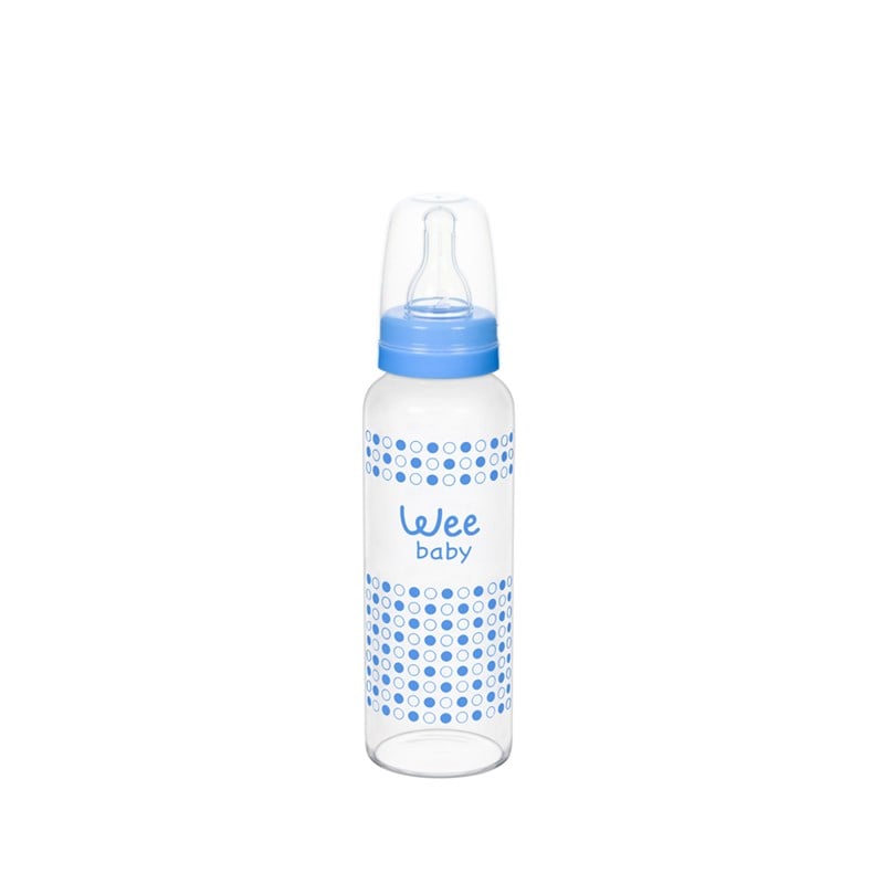Wee Baby Isıya Dayanıklı Cam Biberon 240 ml