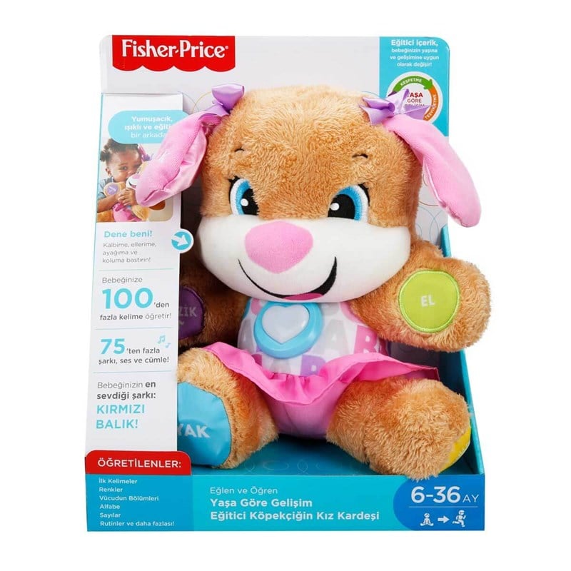 Fisher Price Eğitici Köpekçiğin Kız Kardeşi Türkçe