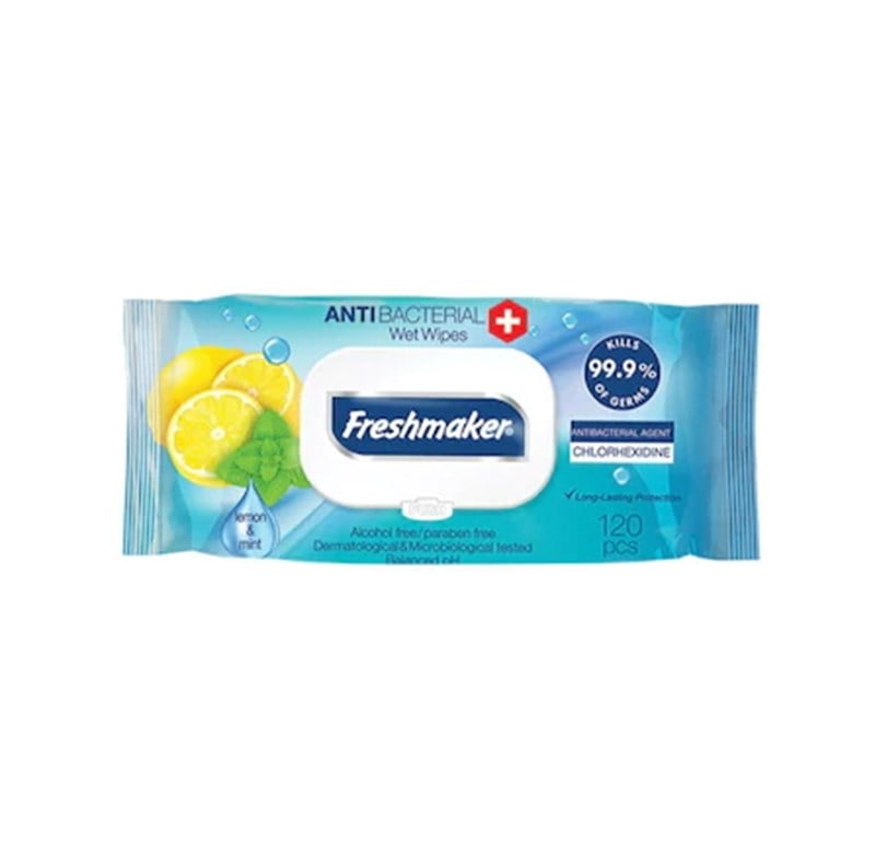 Freshmaker Antibakteriyel 120 Yaprak Islak Mendil