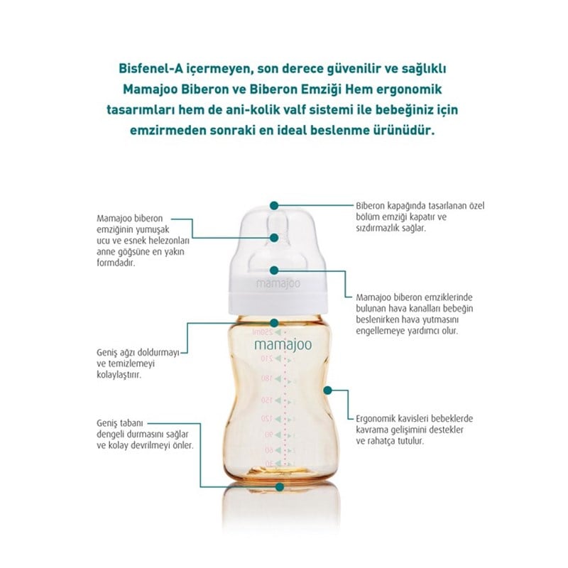 Mamajoo Gold PES Biberon 150ml
