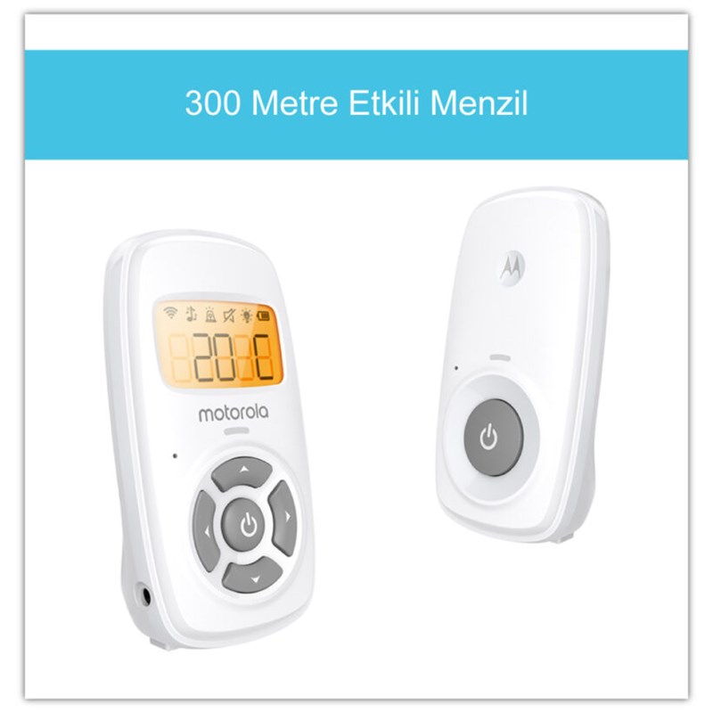 Motorola MBP24 Dijital DECT Bebek Telsizi