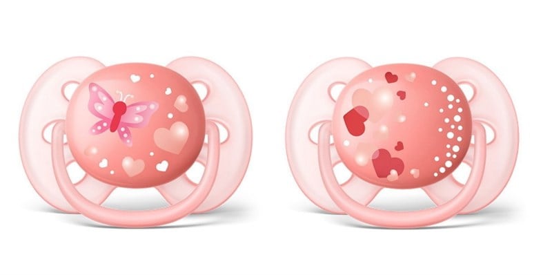 Philips Avent SCF223/22 Ultra Soft Desenli Emzik 6-18 Ay Kız