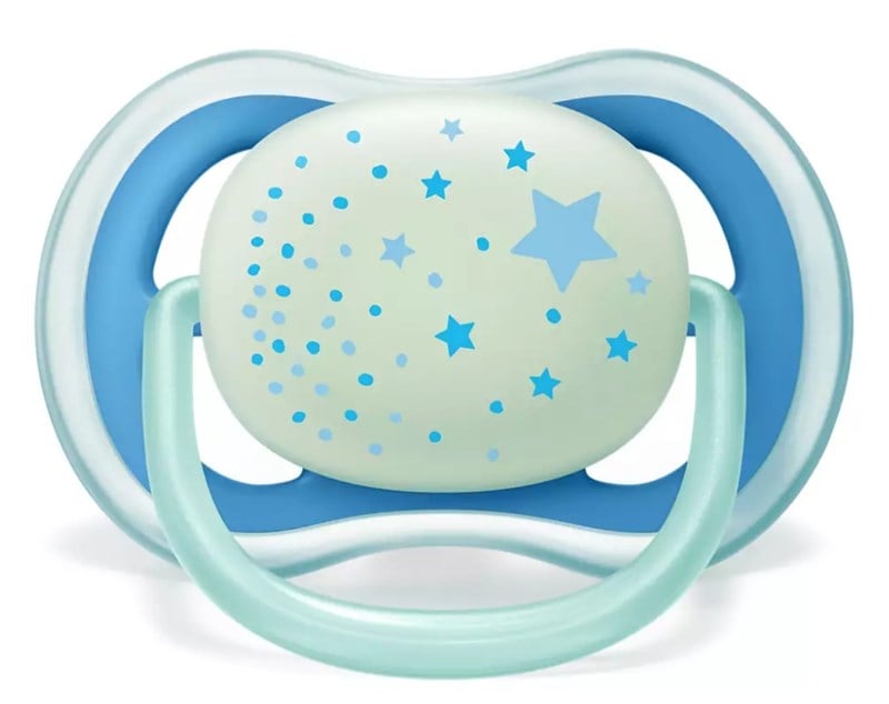 Philips Avent SCF376/21 Ultra Air Karanlıkta Parlar Emzik 6-18 Ay Erkek
