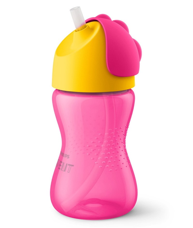 Philips Avent SCF798/02 Pipetli Damlatmaz Bardak Pembe 12+ Ay 300 ml