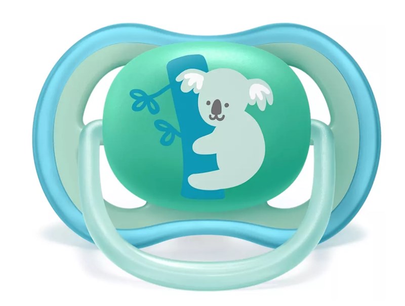 Philips Avent Ultra Air SCF349/11 2'li Silikon Emzik 18+ Ay Mavi