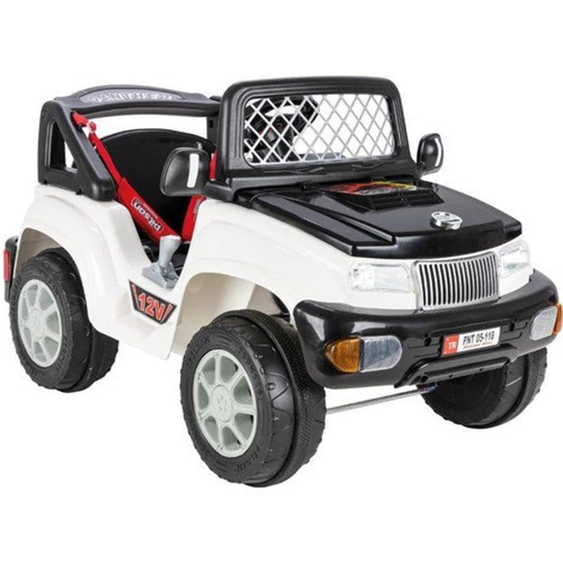Pilsan Panter Akülü Araba 12 Volt Beyaz
