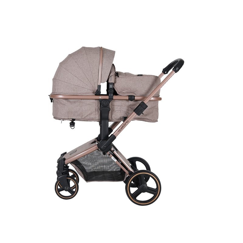 Prego 2087 Quattro Pro Bej Travel Sistem Bebek Arabası