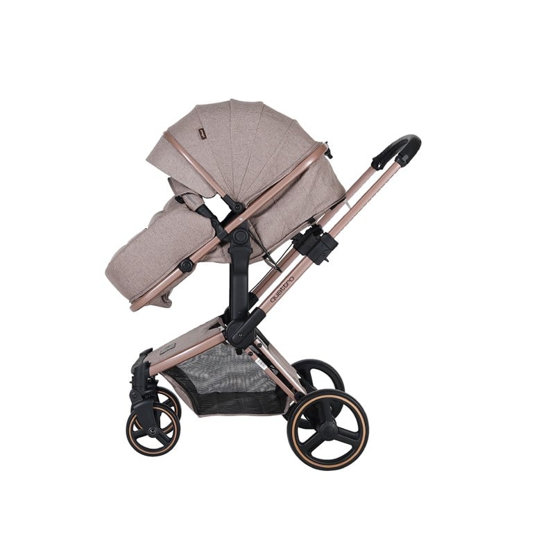 Prego 2087 Quattro Pro Bej Travel Sistem Bebek Arabası