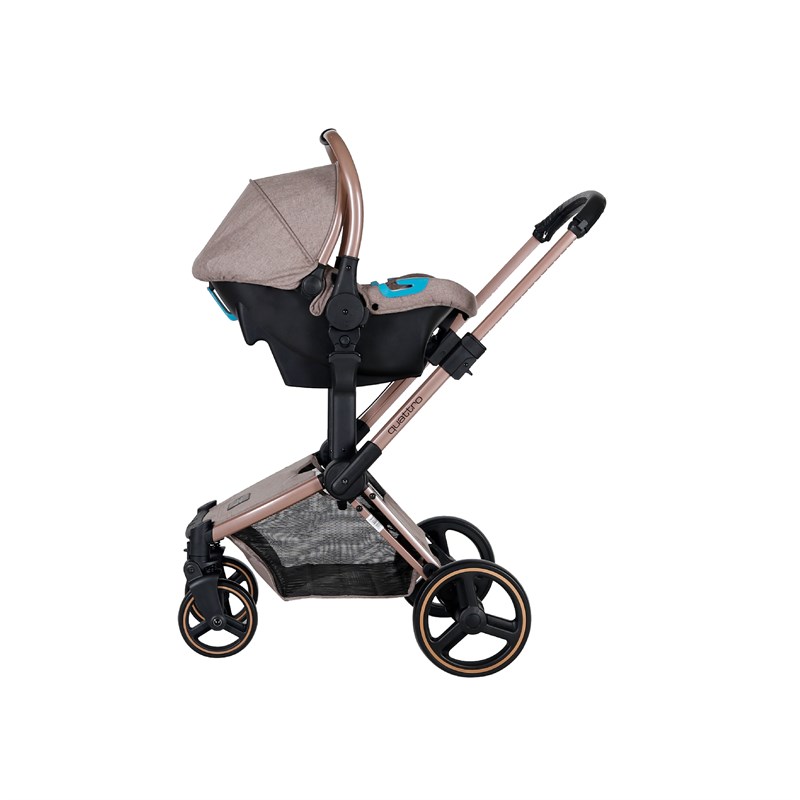 Prego 2087 Quattro Pro Bej Travel Sistem Bebek Arabası