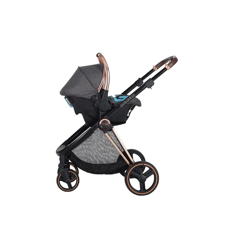 Prego 2098 Macan Gri Travel Sistem Bebek Arabası