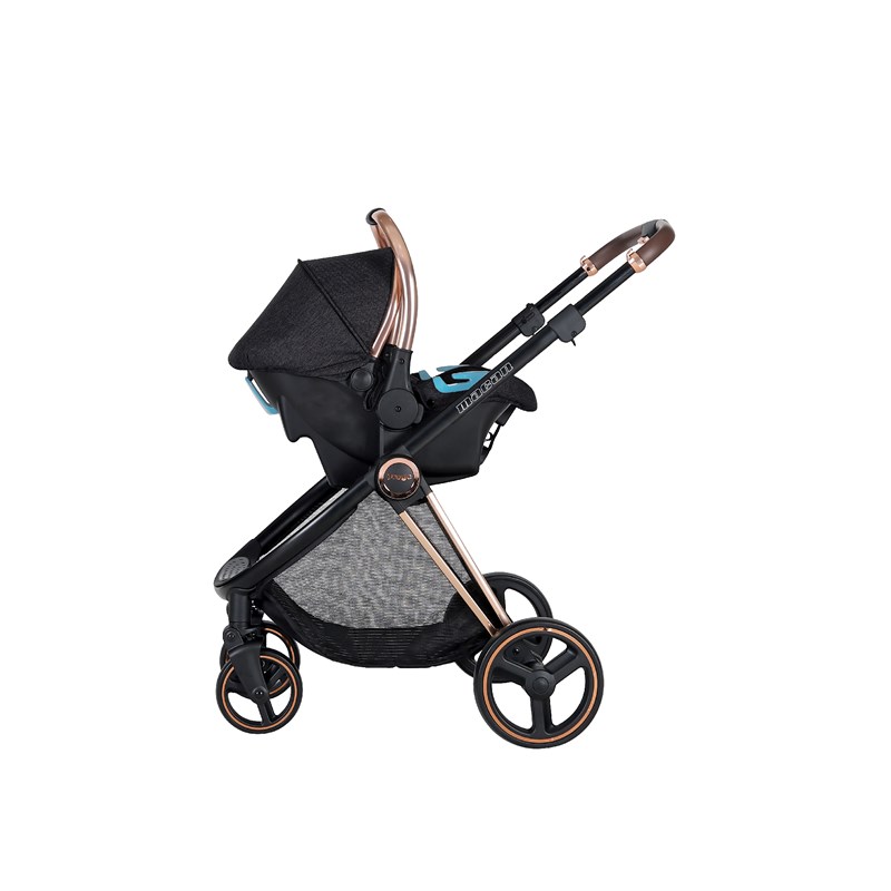Prego 2098 Macan Siyah Travel Sistem Bebek Arabası