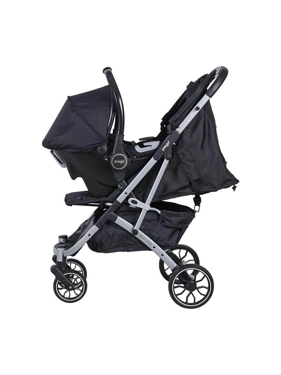 Prego Baby 2030 Covi Plus Travel Bebek Arabası Sİyah