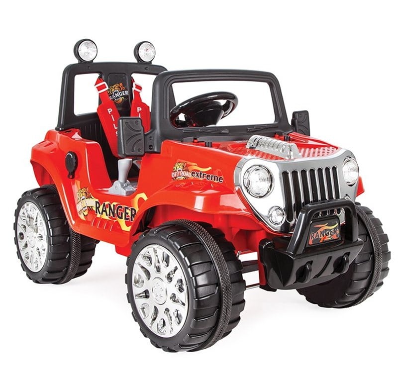 Ranger 12V Akülü Araba Kırmızı