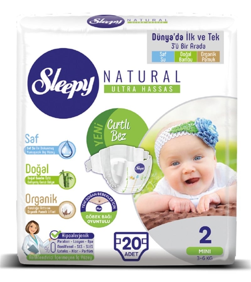 Sleepy Naturel Merhaba Bebek Seti