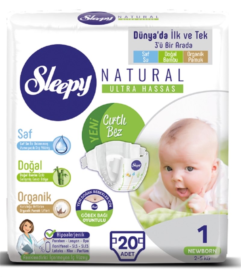 Sleepy Naturel Merhaba Bebek Seti