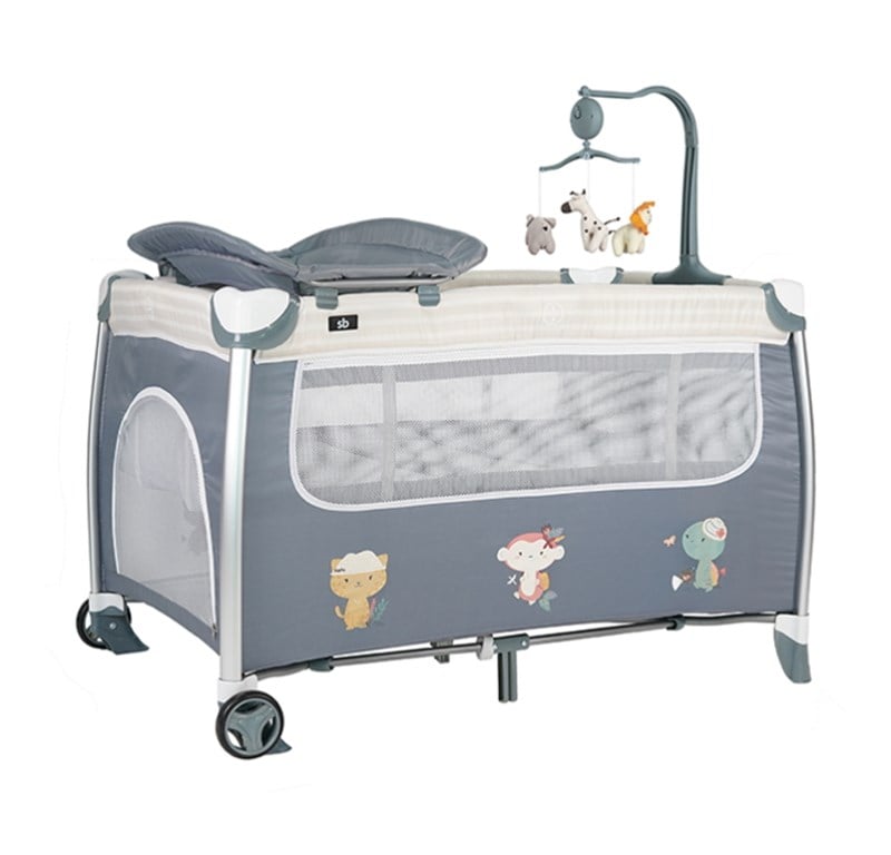 Sunny baby 620 Tiamo Park Yatak 70x110Cm - Gri