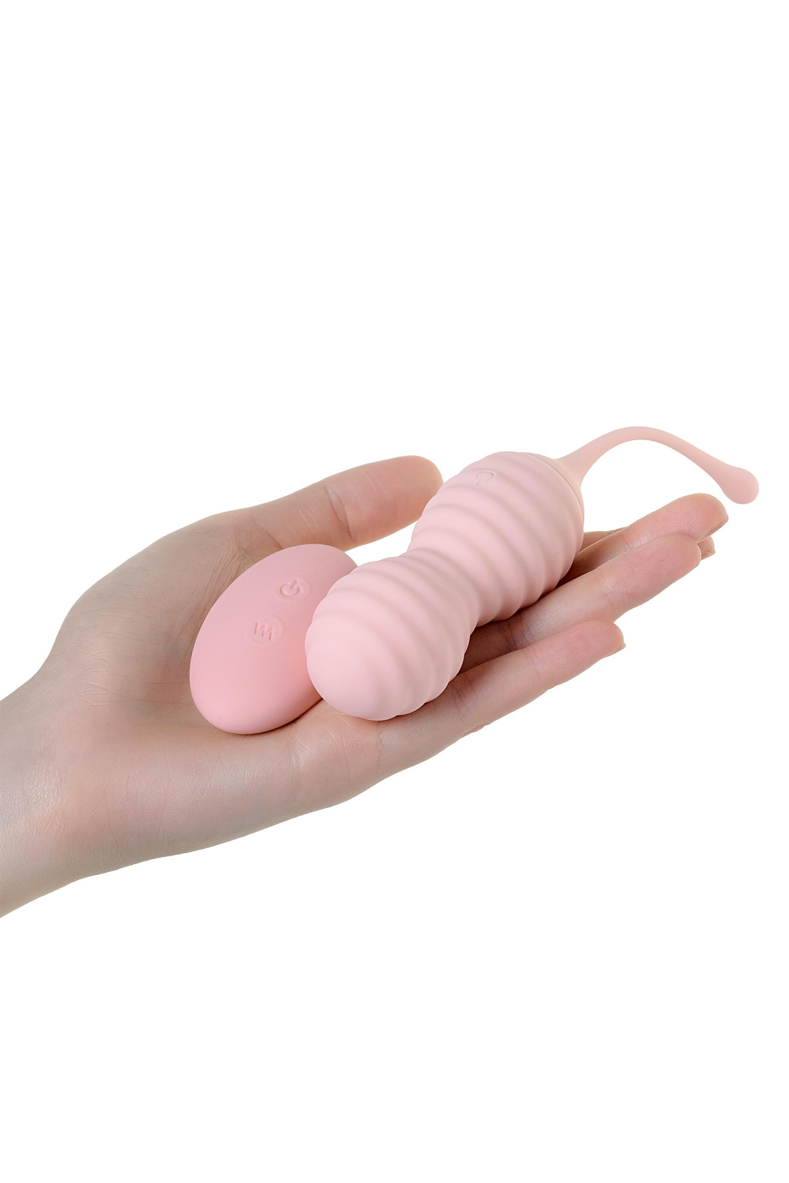 Eromantica 2'si 1 arada ZEFYR Kişisel antrenör, Silikon, pembe, 17,3 cm