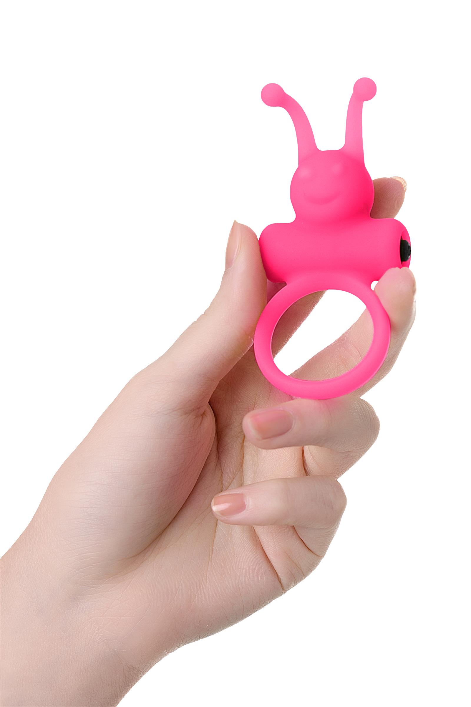 Eromantica penis üzerindeki ereksiyon halkası, silikon, pembe, Ø 3,1 cm