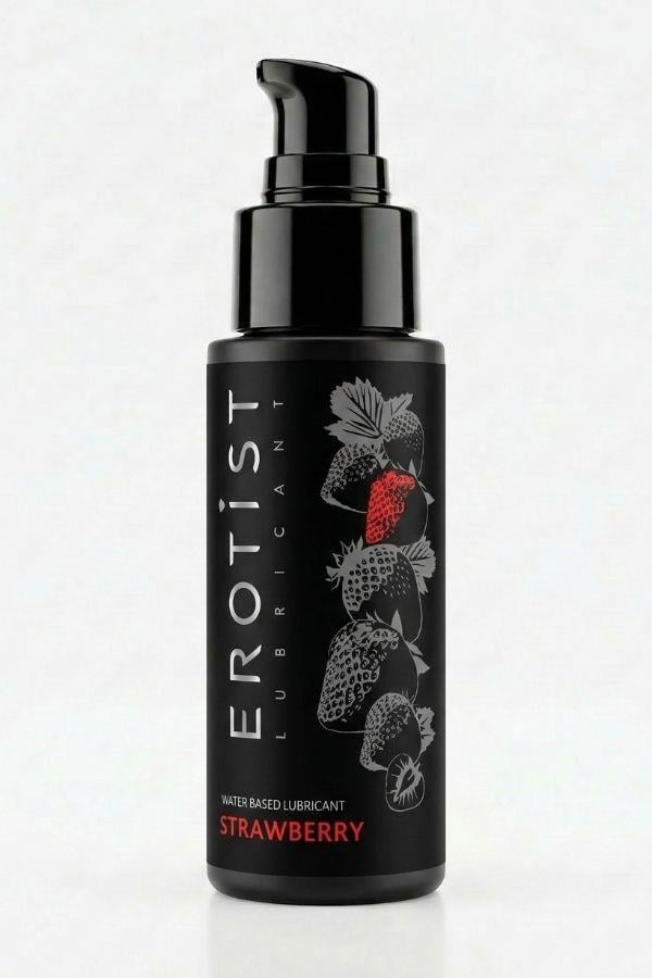 Erotist Lubrıcant - Çilek Aromalı  50 ml