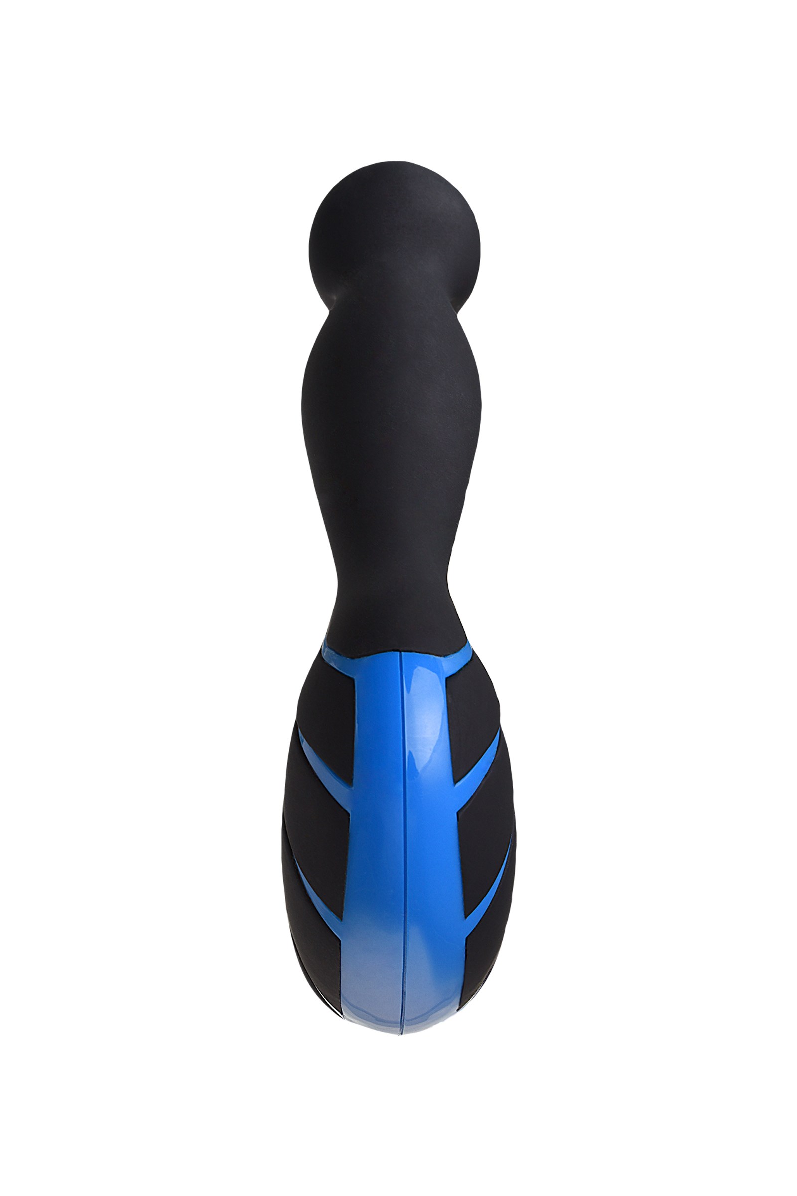 Erotist Üçüncü prostat stimülatörü, silikon, siyah, 15,7 cm