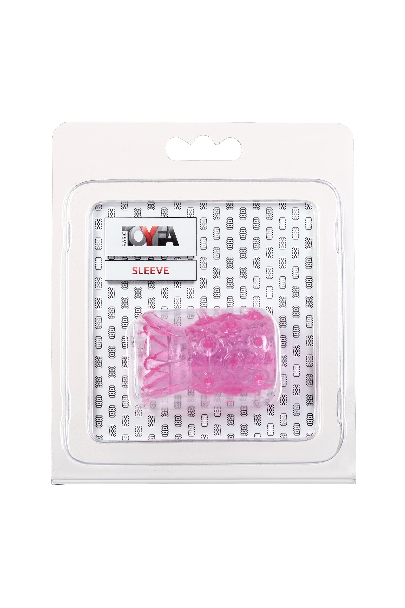 Kabartma başlık TOYFA, TPE, pembe, 5 cm