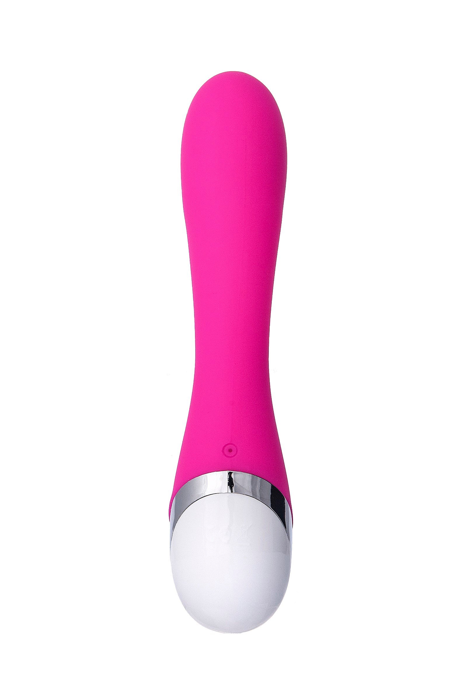 L'EROİNA klitoral stimülatörlü vibratör, silikon, pembe, 19 cm
