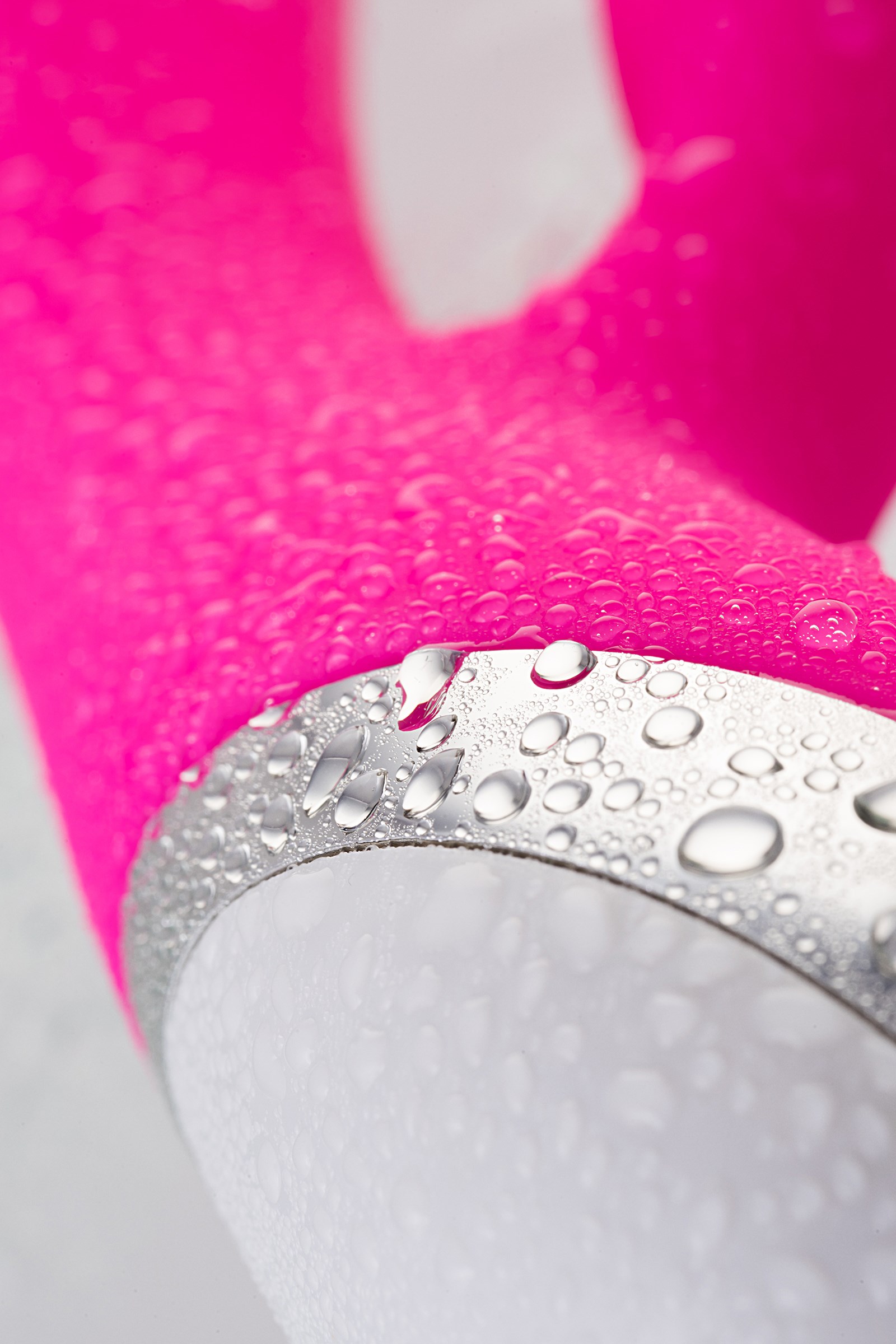 L'EROİNA klitoral stimülatörlü vibratör, silikon, pembe, 19 cm