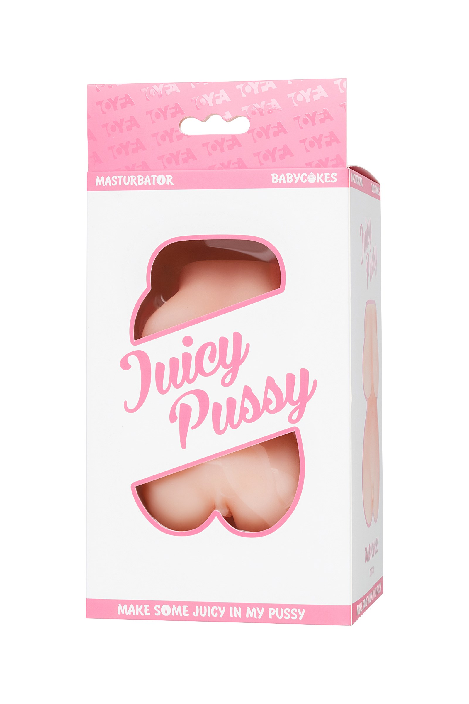 Masturbator gerçekçi TOYFA Juicy Pussy Babycakes, TPE, çıplak, 14,5 cm