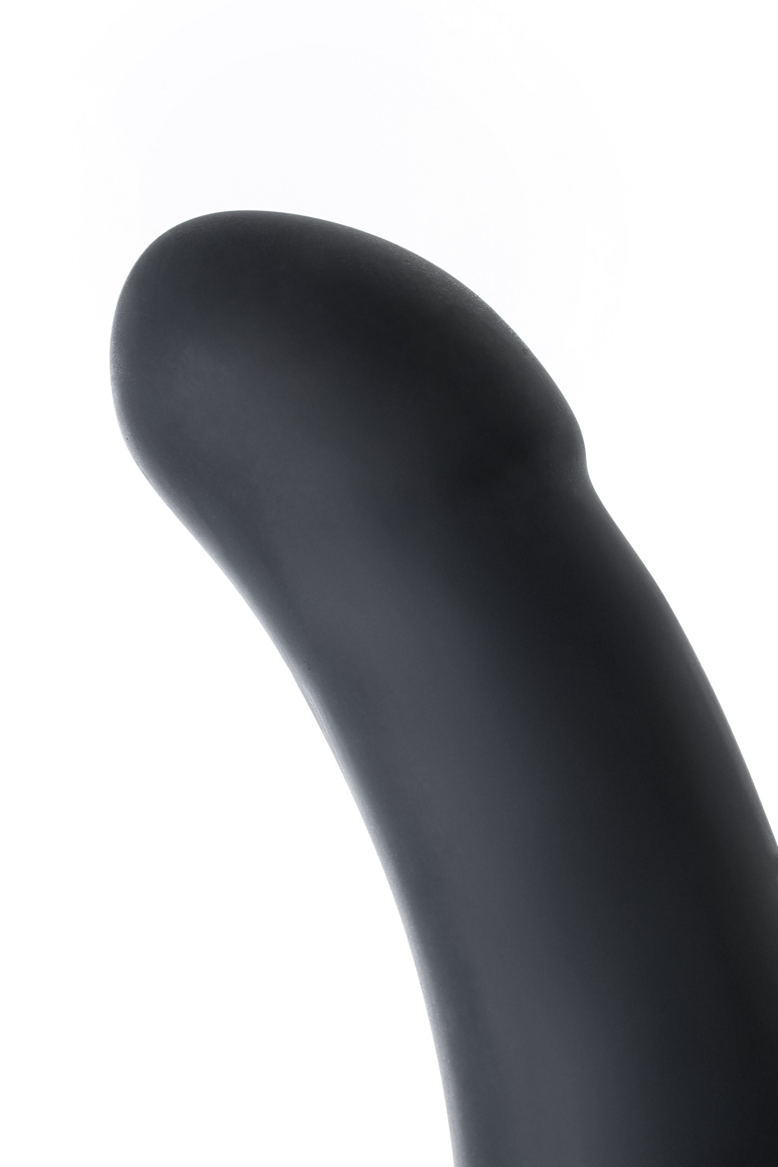POPO Pleasure by TOYFA Serpens Anal yapay penis S Virajlı, Silikon, siyah, 13 cm