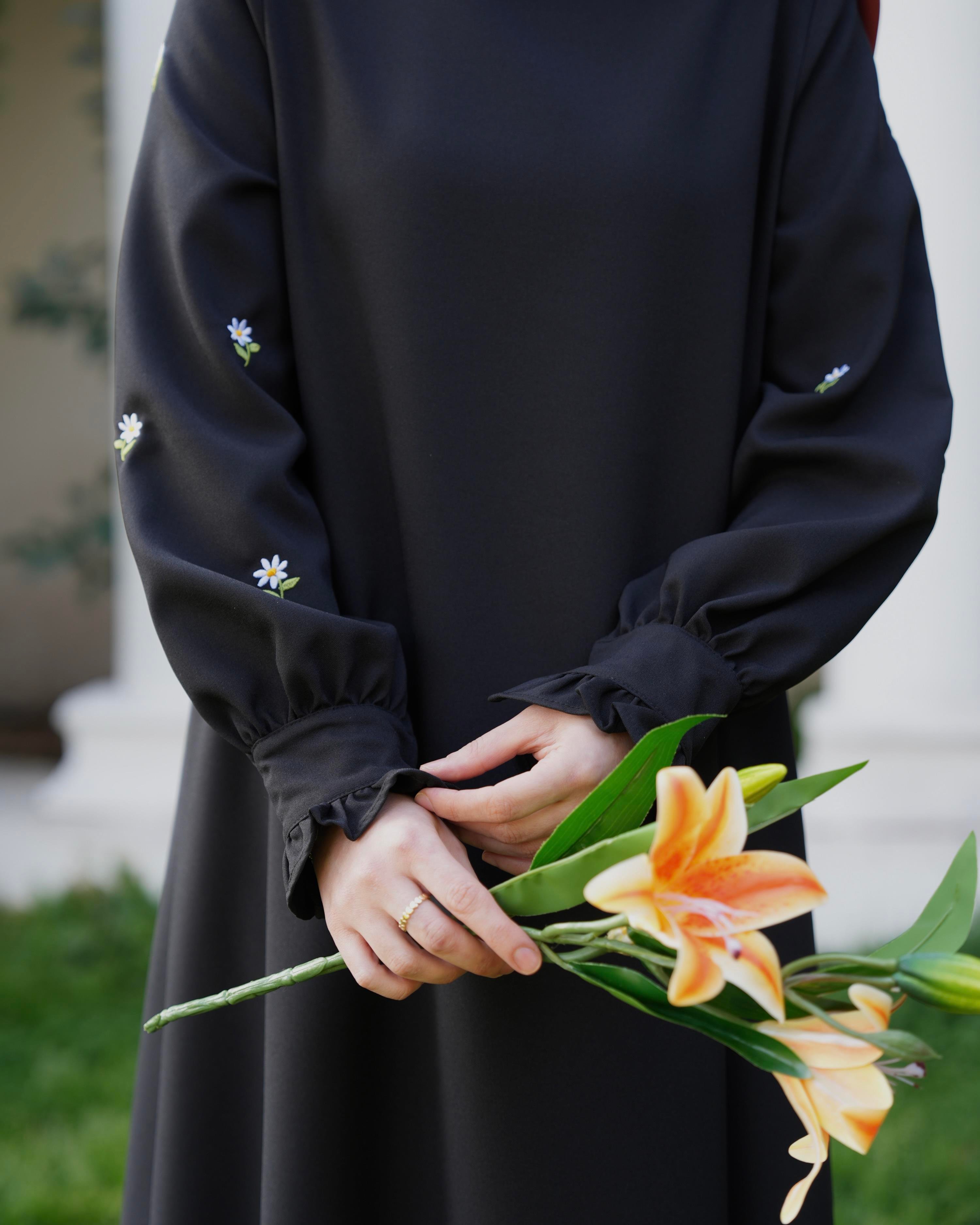 Afra Elbise Siyah
