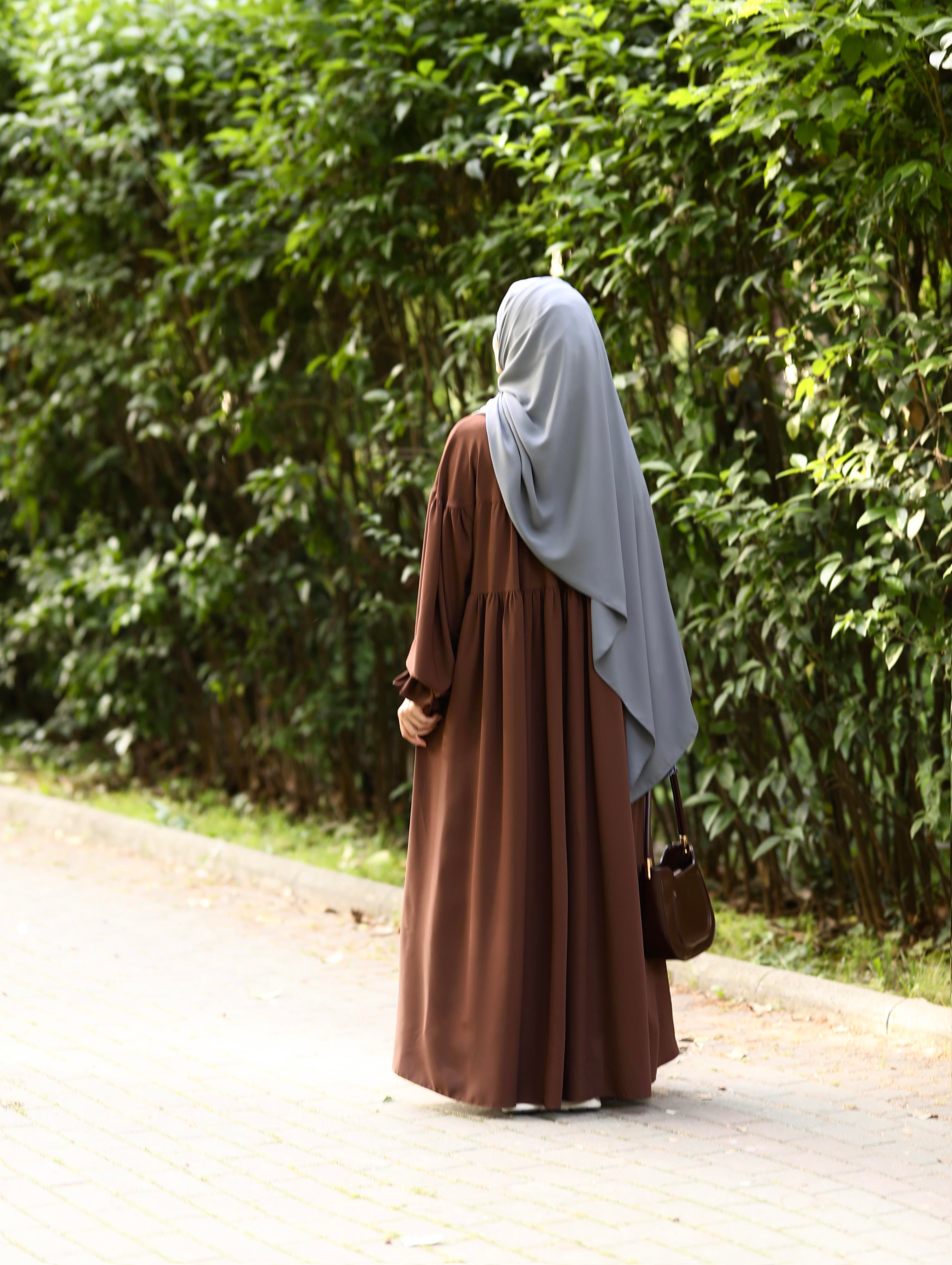 Aylina Kahverengi Elbise