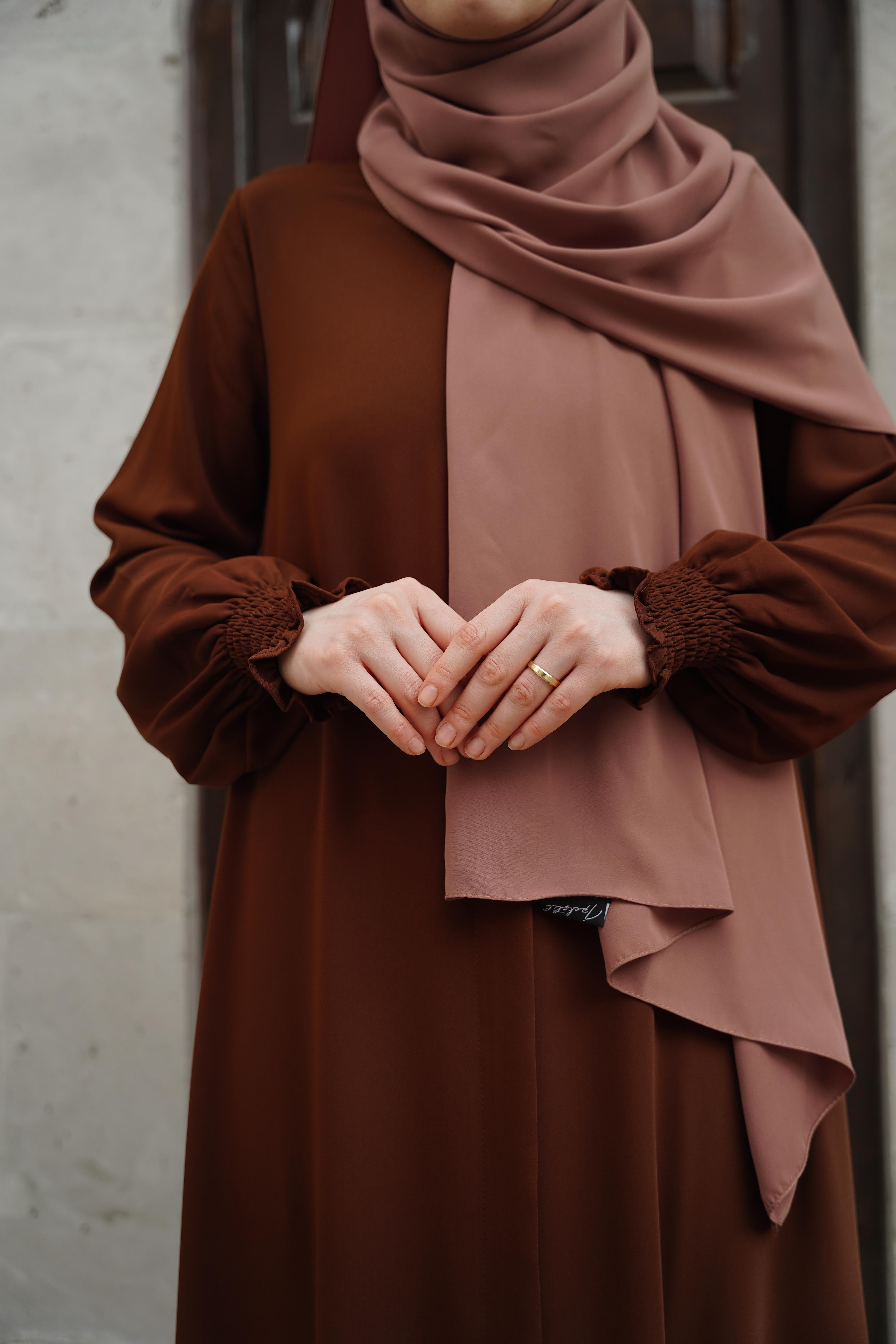 Aynil Kloş Ferace Kahverengi