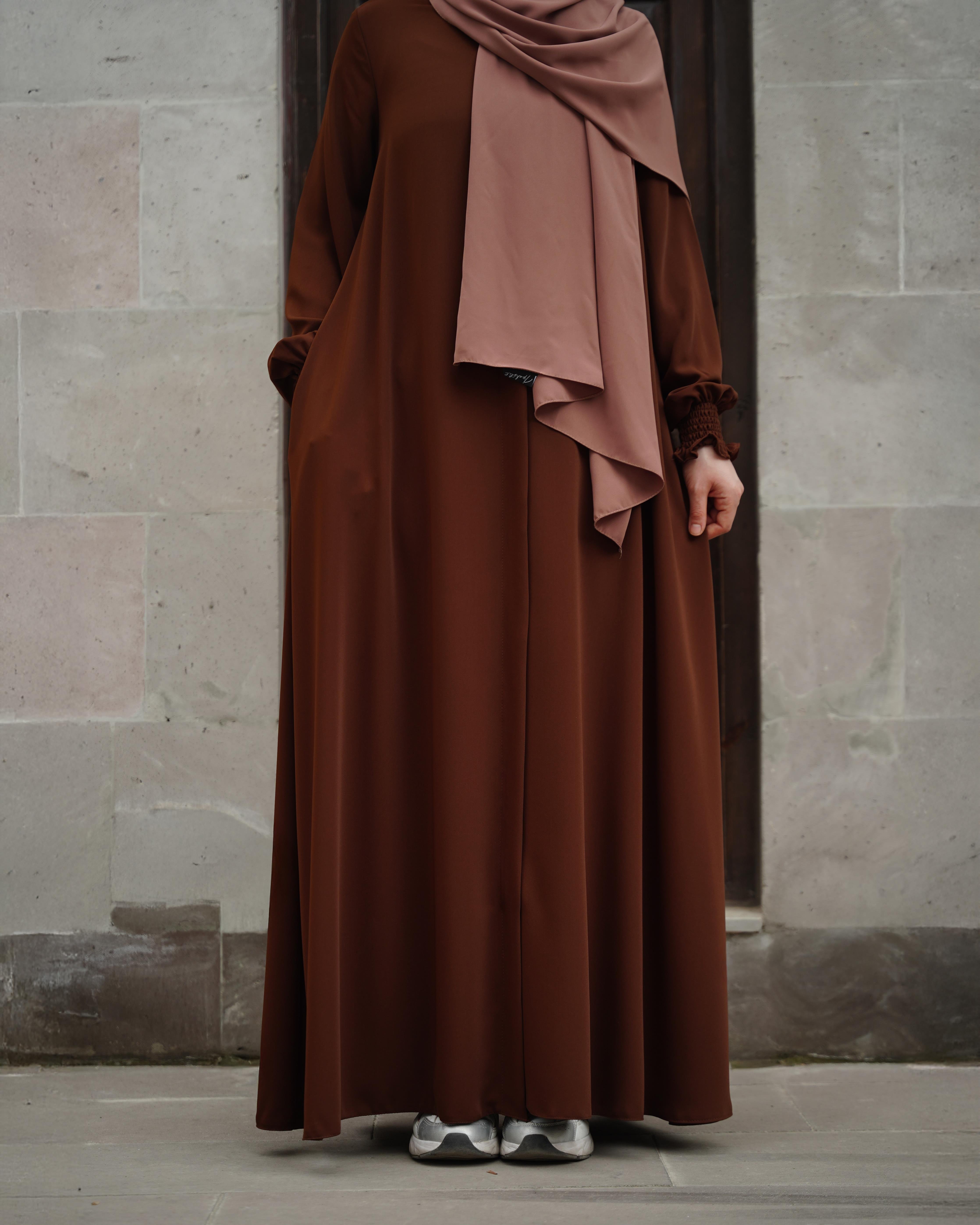 Aynil Kloş Ferace Kahverengi