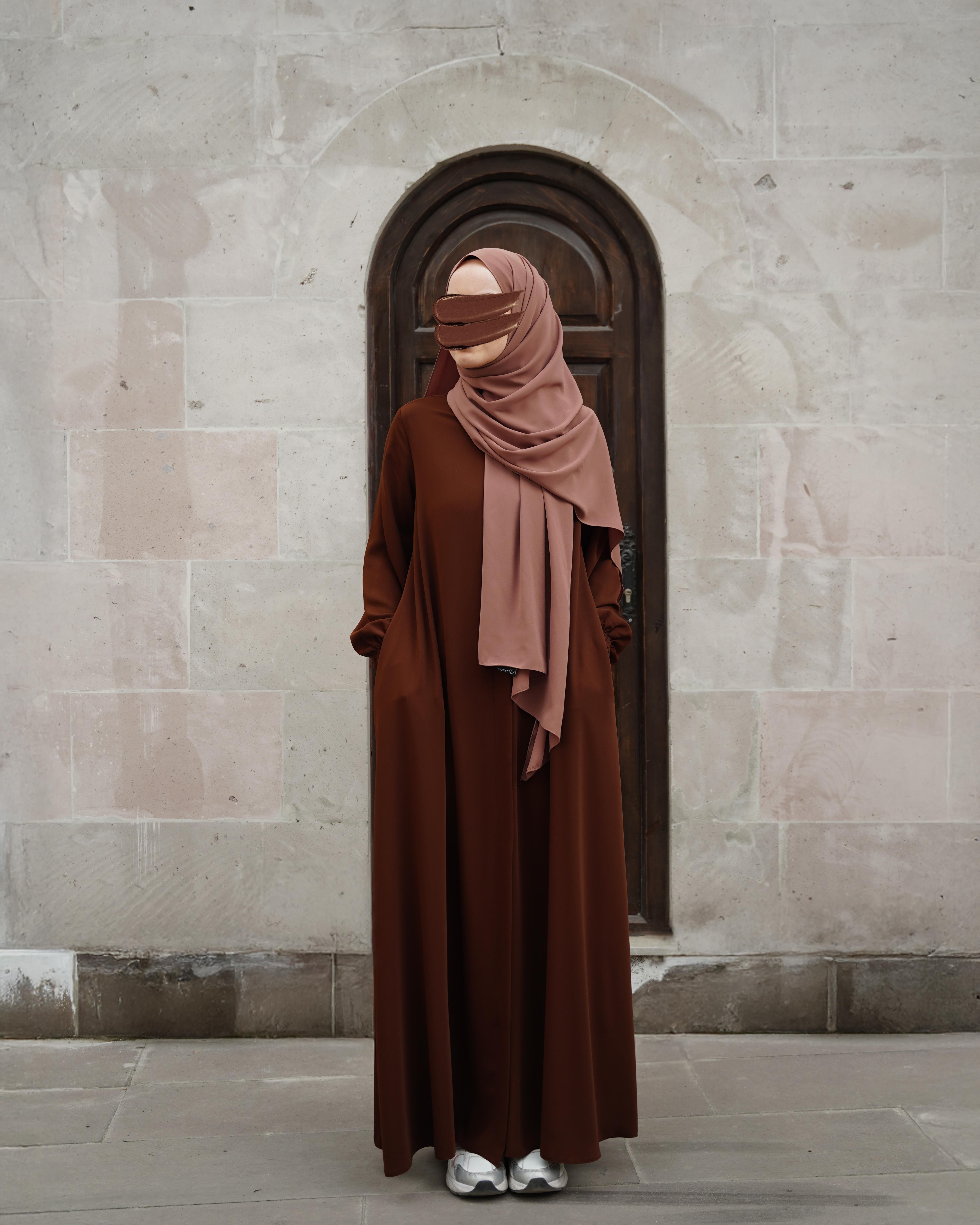 Aynil Kloş Ferace Kahverengi