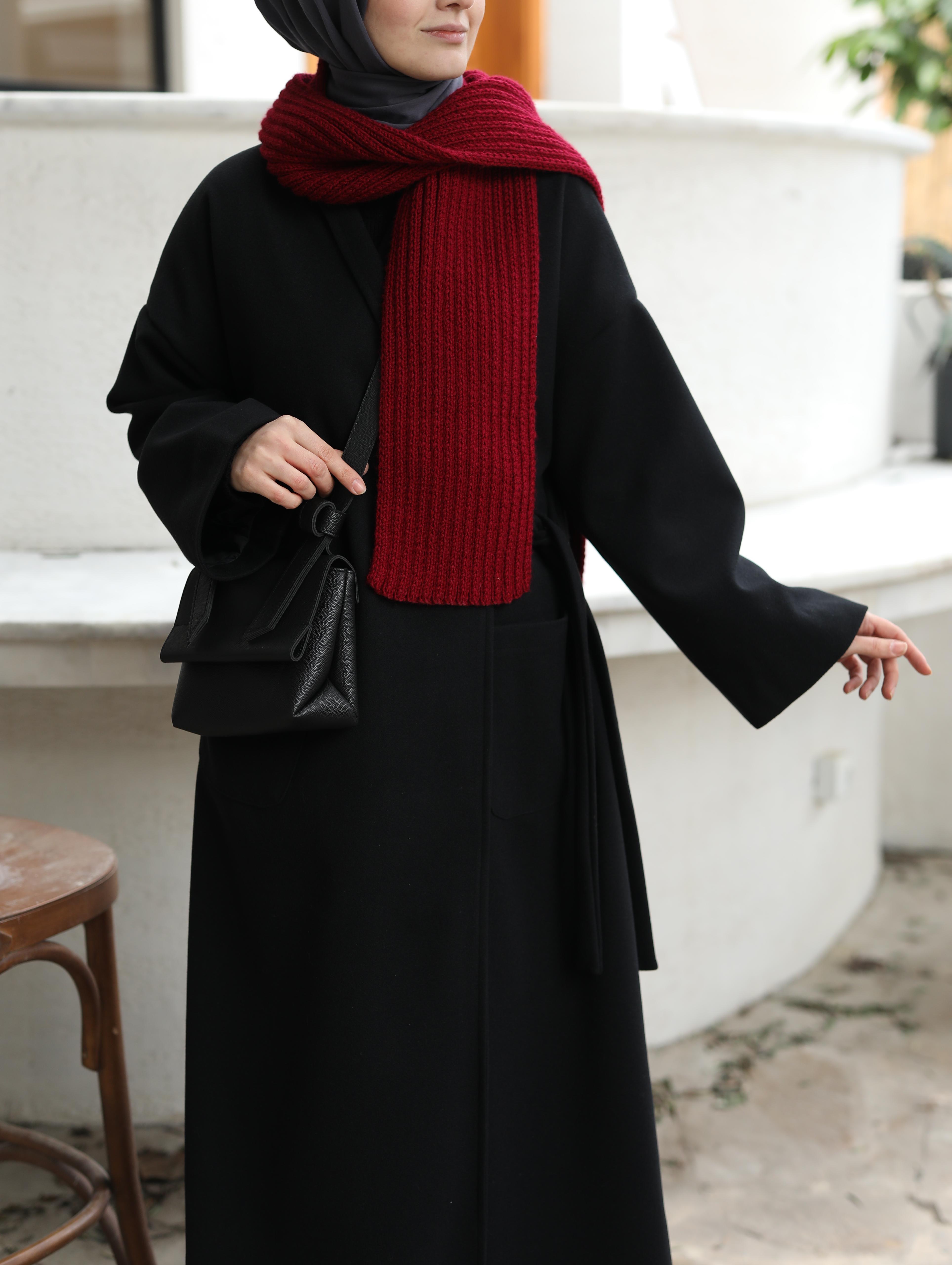 Basic Kaşe Kaban