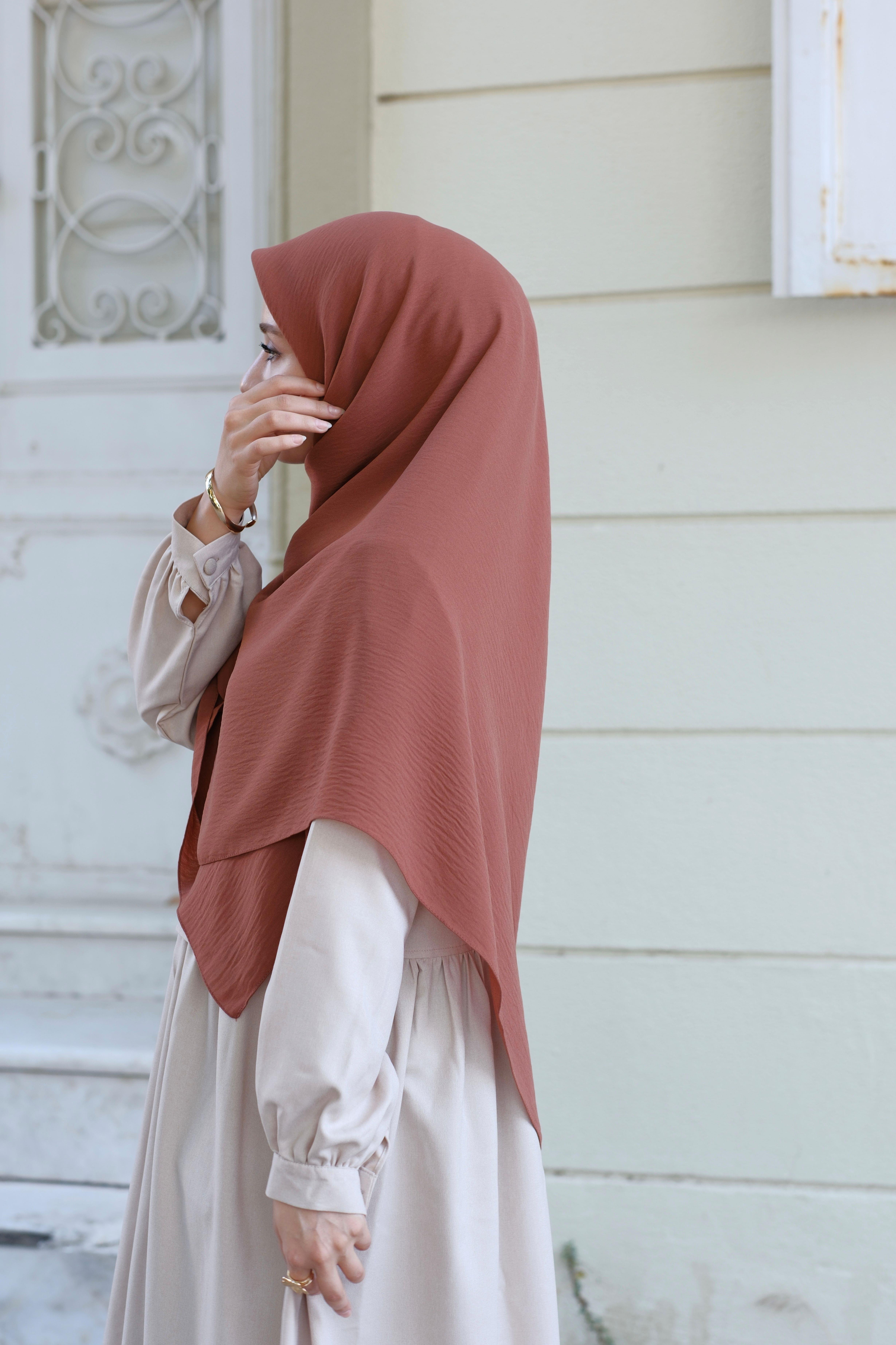 Cazz Büyük Boy Eşarp SOĞAN KABUĞU