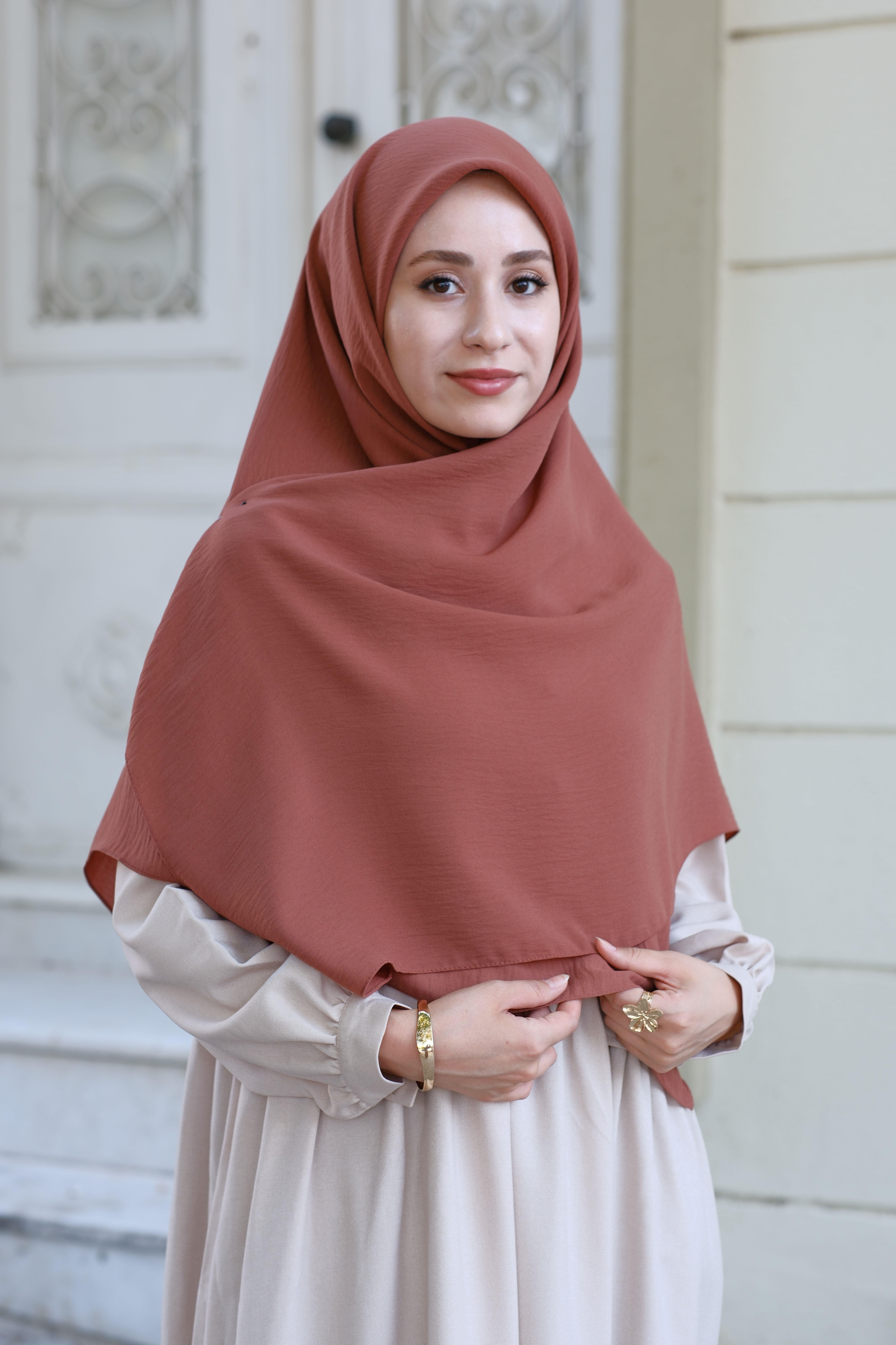 Cazz Büyük Boy Eşarp SOĞAN KABUĞU