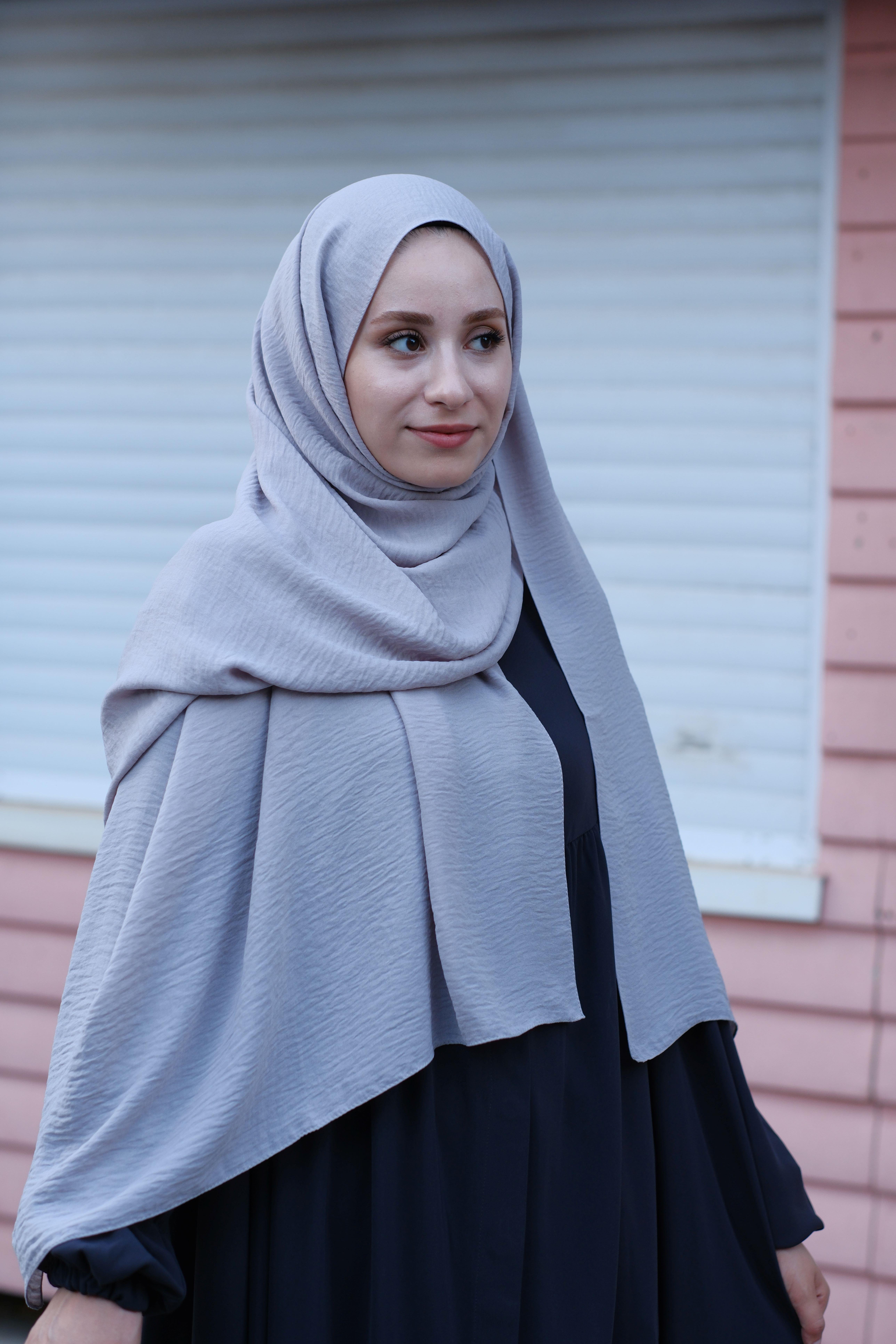 Cazz Büyük Boy Şal Açık Gri