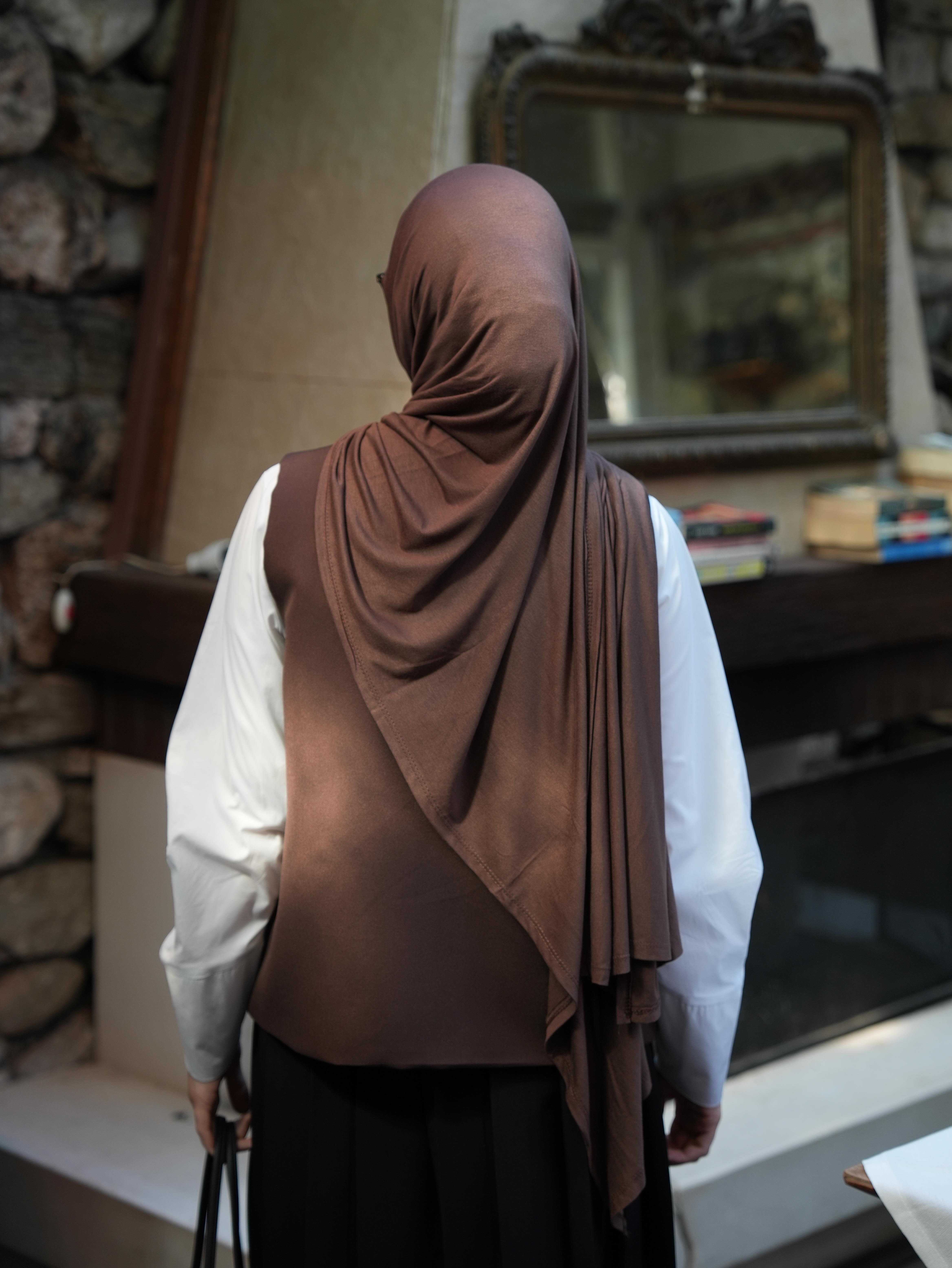 Çift Kat Yelek Kahverengi