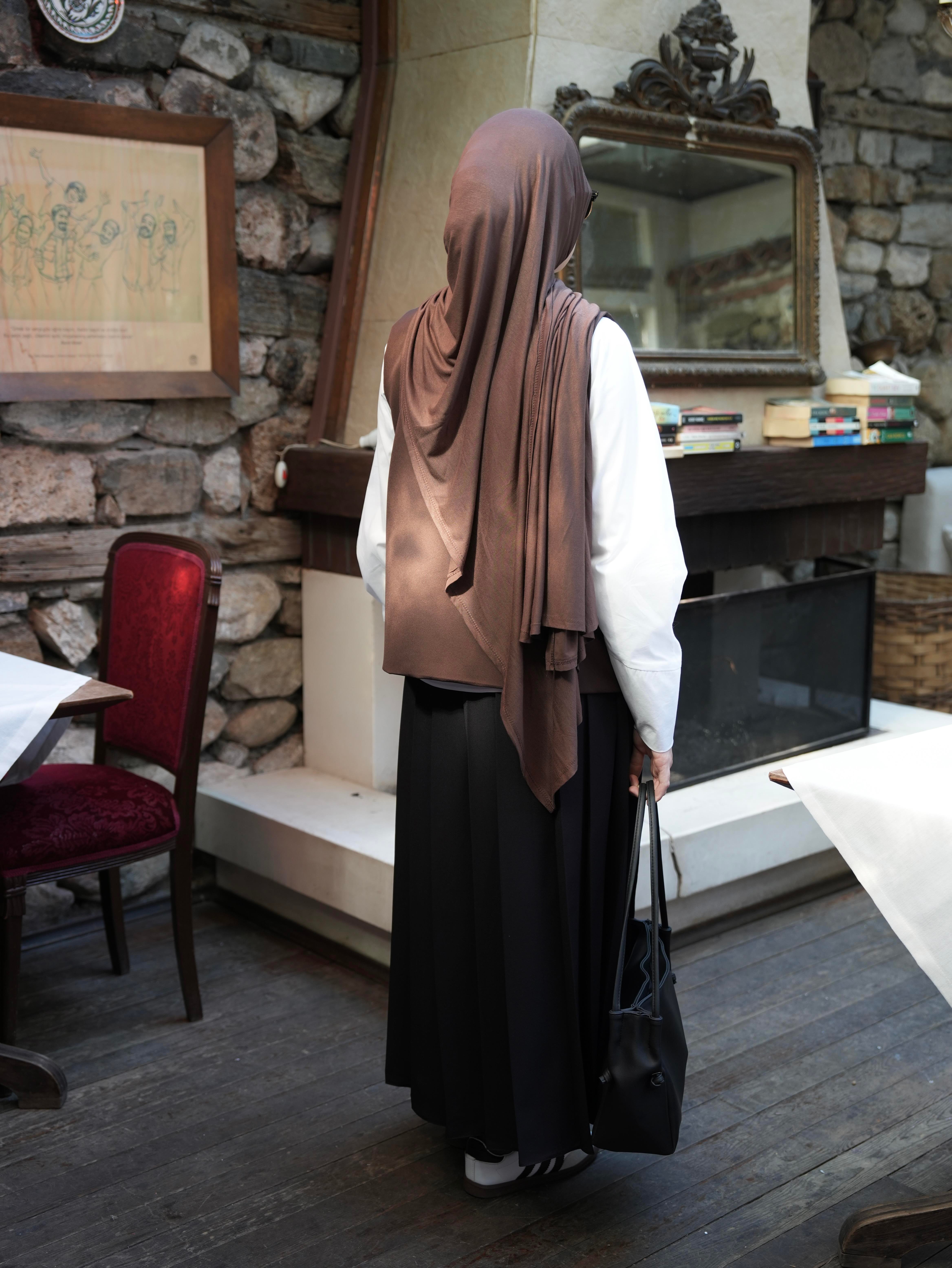 Çift Kat Yelek Kahverengi